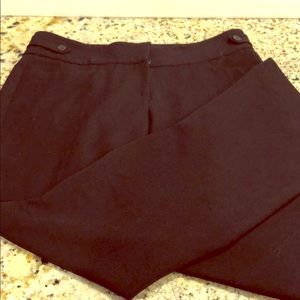 Anne Klein - Straight Leg Slacks - Size 4 - Black